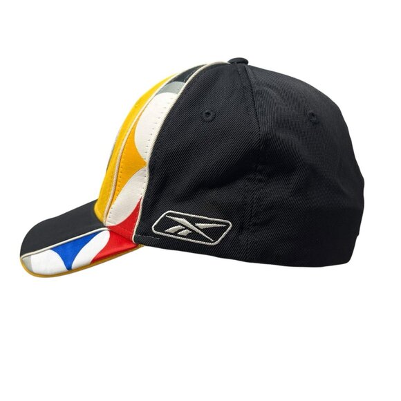 Pittsburgh Steelers Reebok Fitted Baseball Hat Cap Football NFL Logo Dad Stretch - Picture 3 of 11